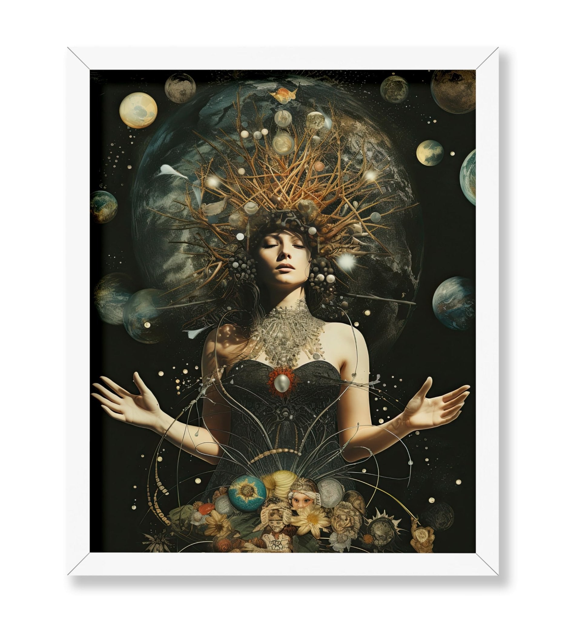 Trippy Woman Portrait No6