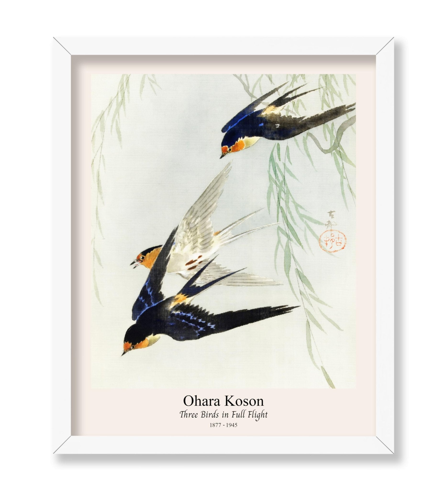 Ohara Koson - Three Birds