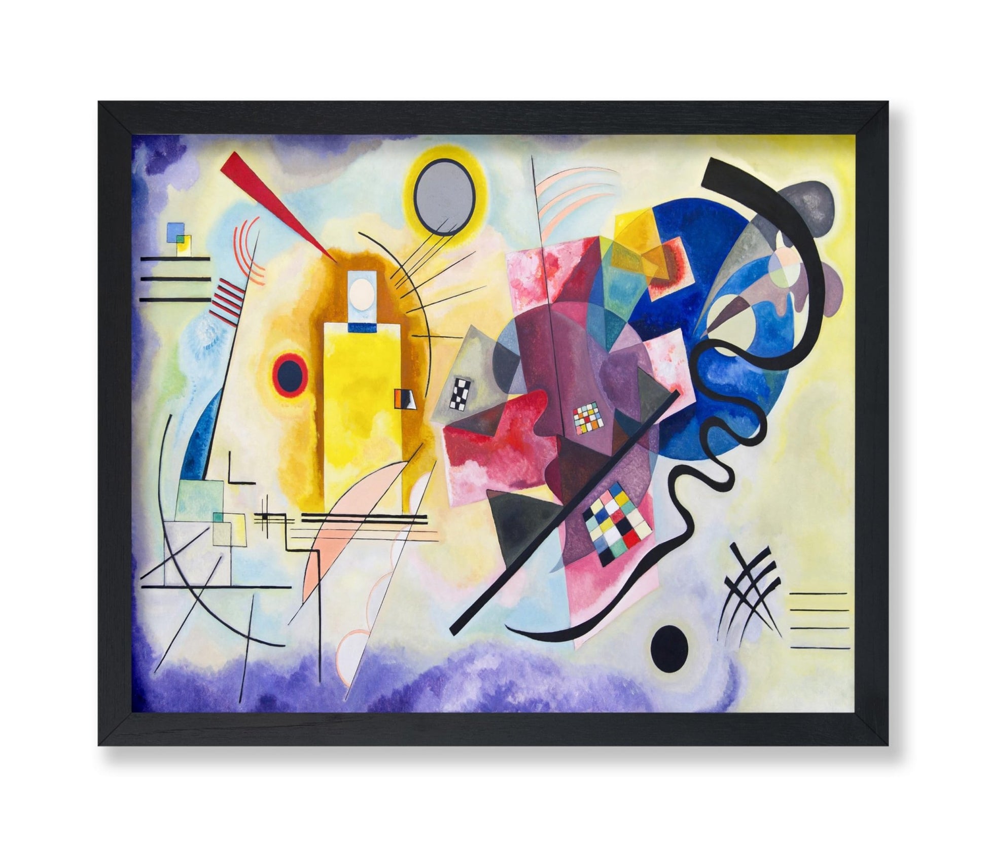 Wassily Kandinsky - Yellow Red Blue No2