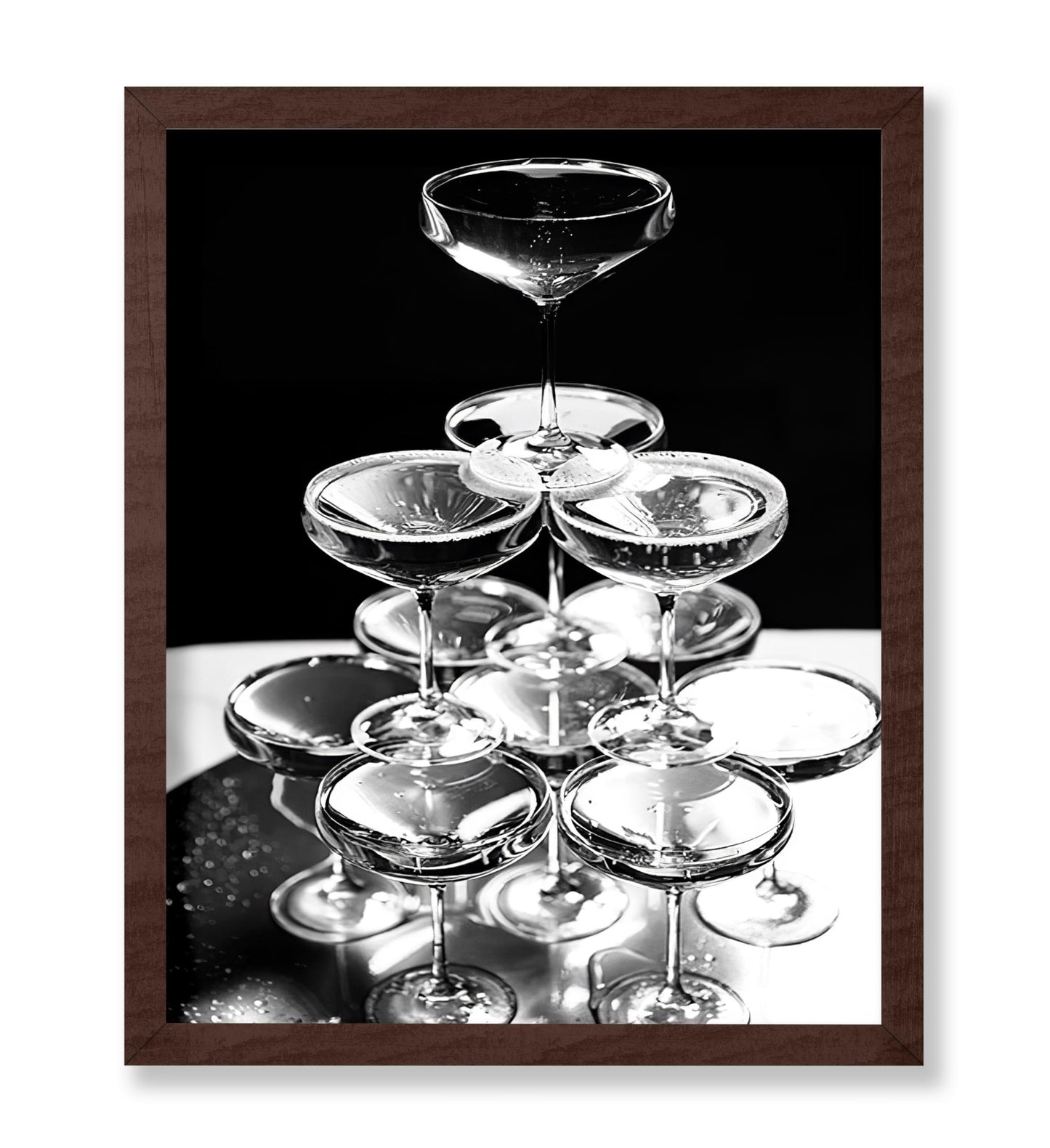 Champagne Glass Tower