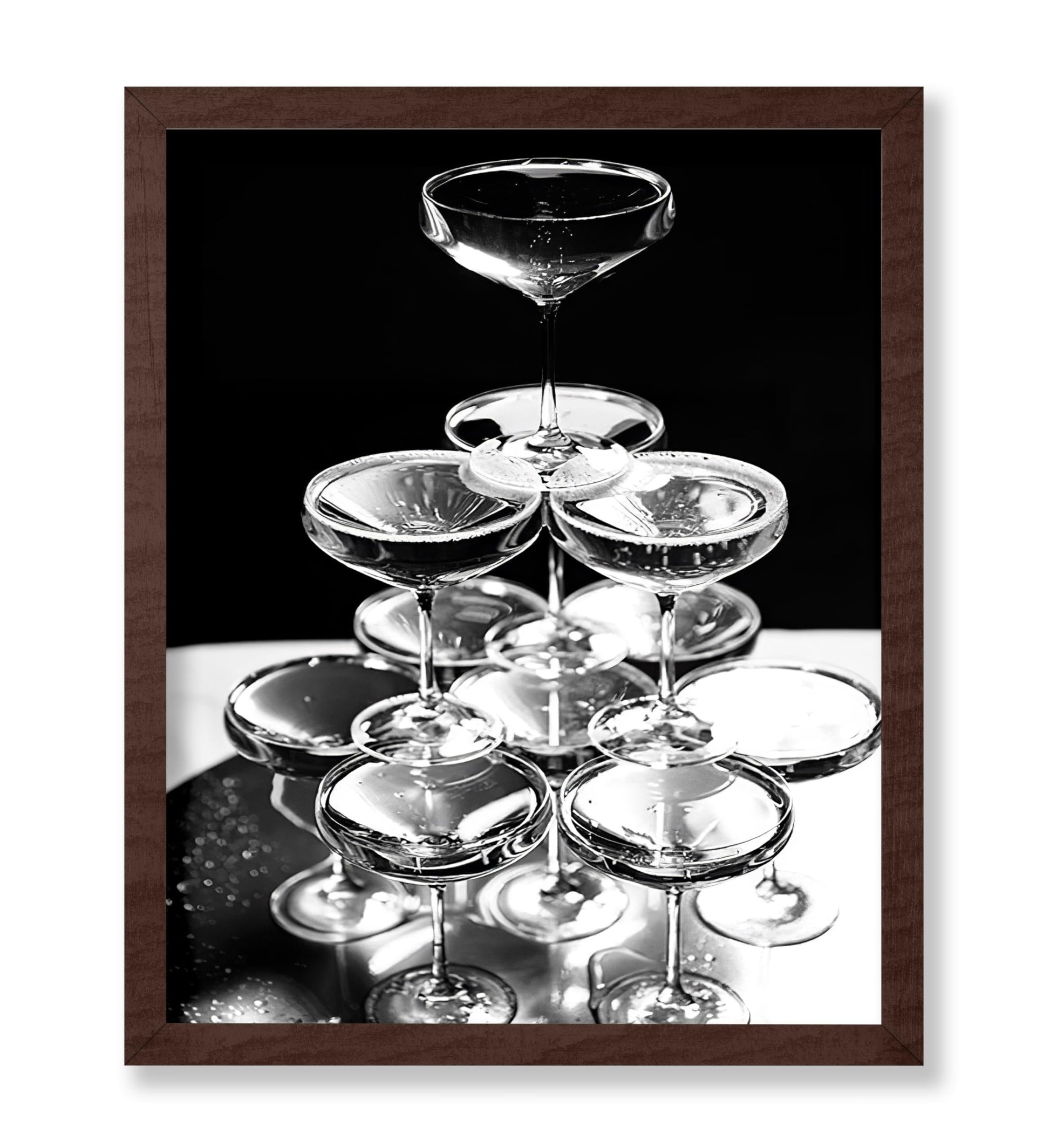 Champagne Glass Tower