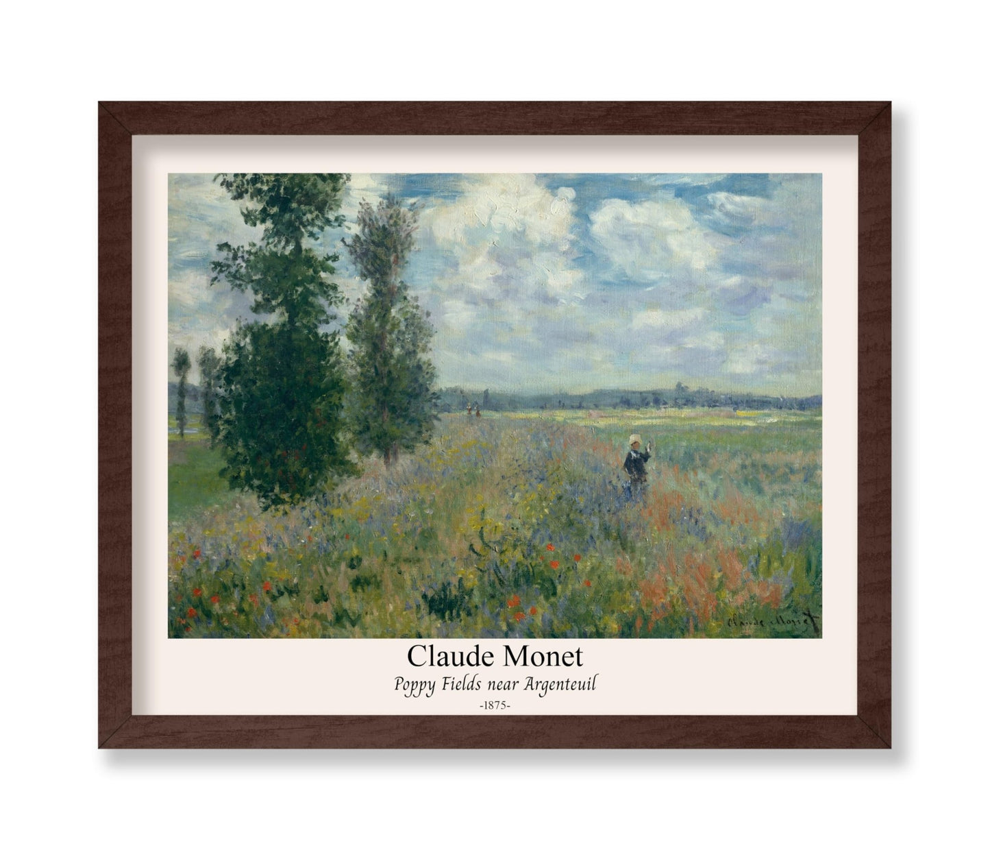 Claude Monet - Poppy Fields Near Argenteuil
