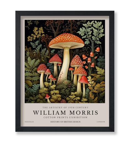 William Morris - Mushrooms No2
