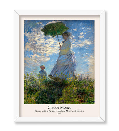 Claude Monet - Woman With a Parasol No2