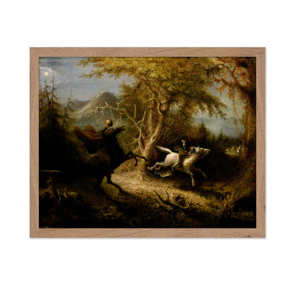 The Headless Horseman Pursuing Ichabod Crane