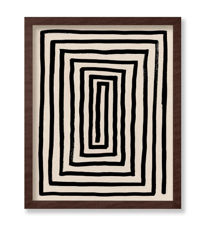 Thick Black Line Drawing