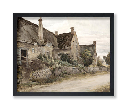 Thatched Cottage with Barn
