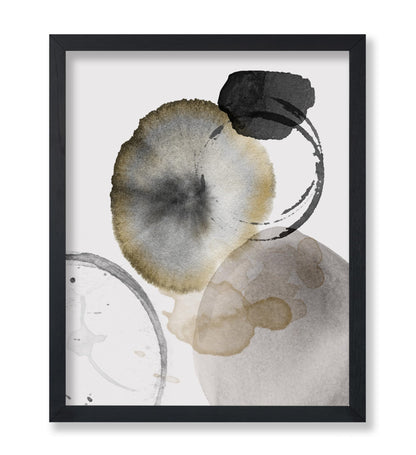 Watercolor Circles No3