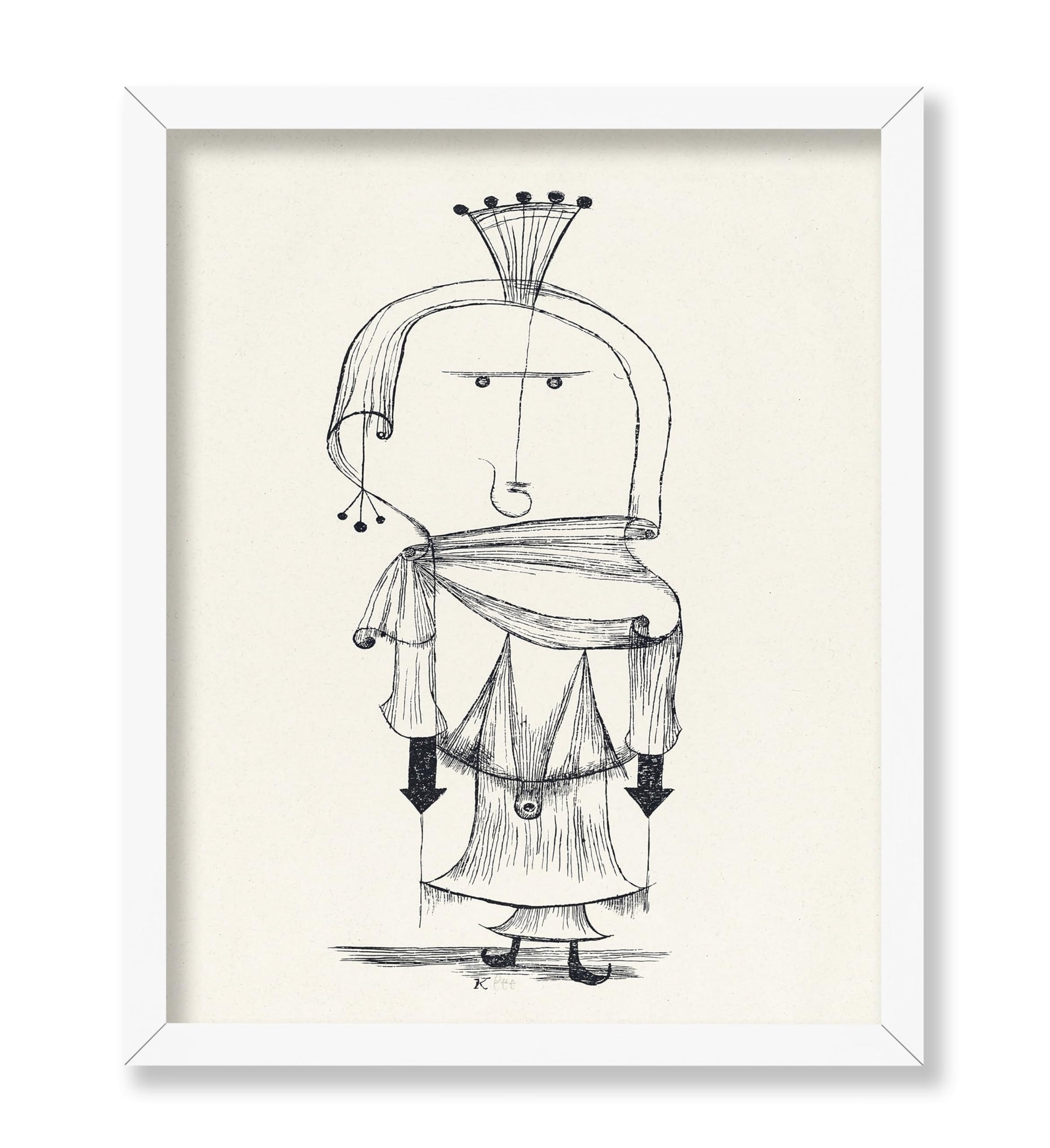 Paul Klee - The Witch with the Comb