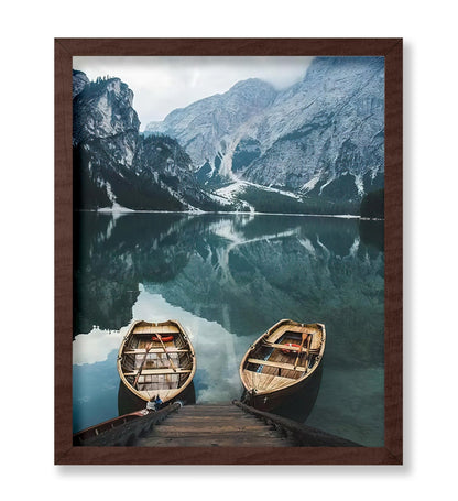 Boats at Lago di Braies
