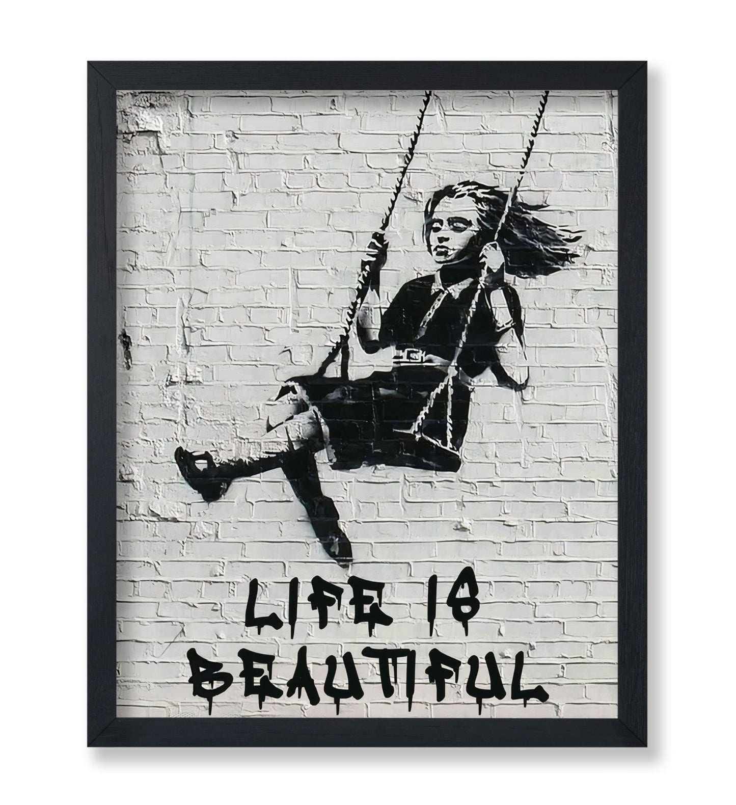 Girl on Swing