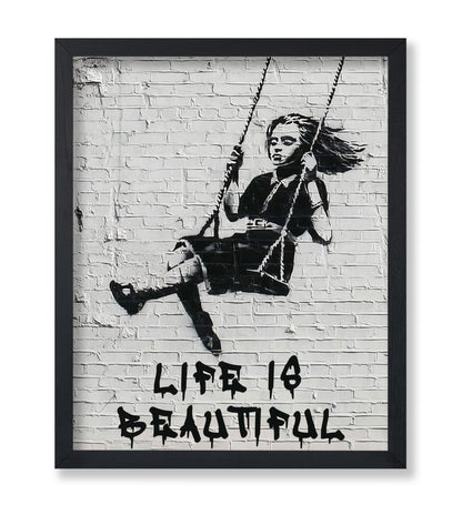 Girl on Swing