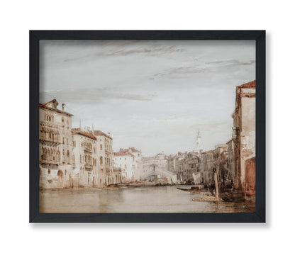 The Grand Canal, Venice, Looking Toward the Rialto