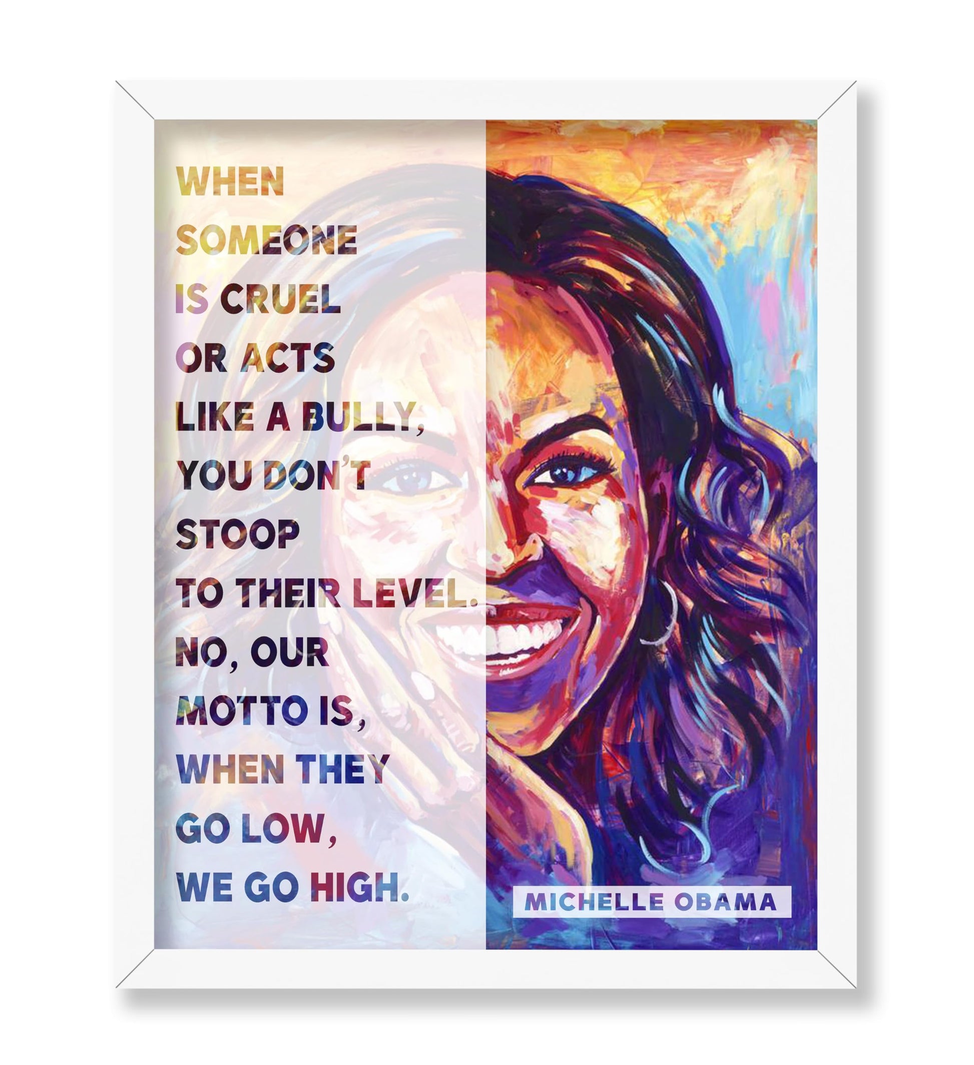 Michelle Obama - When They Go Low, We Go High