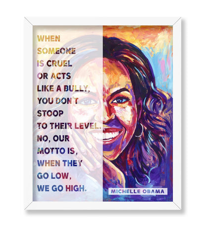 Michelle Obama - When They Go Low, We Go High