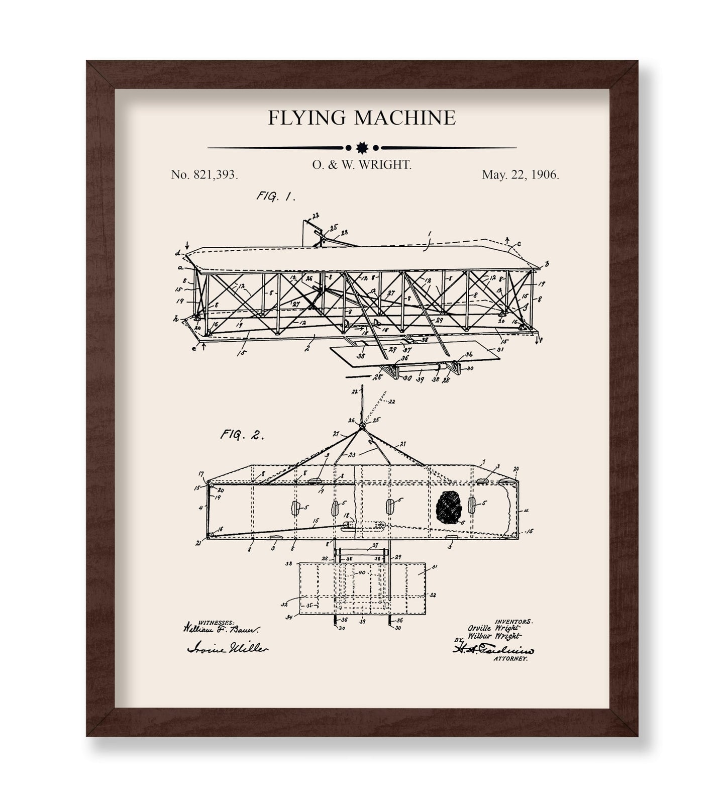 Wright Brothers Blueprint