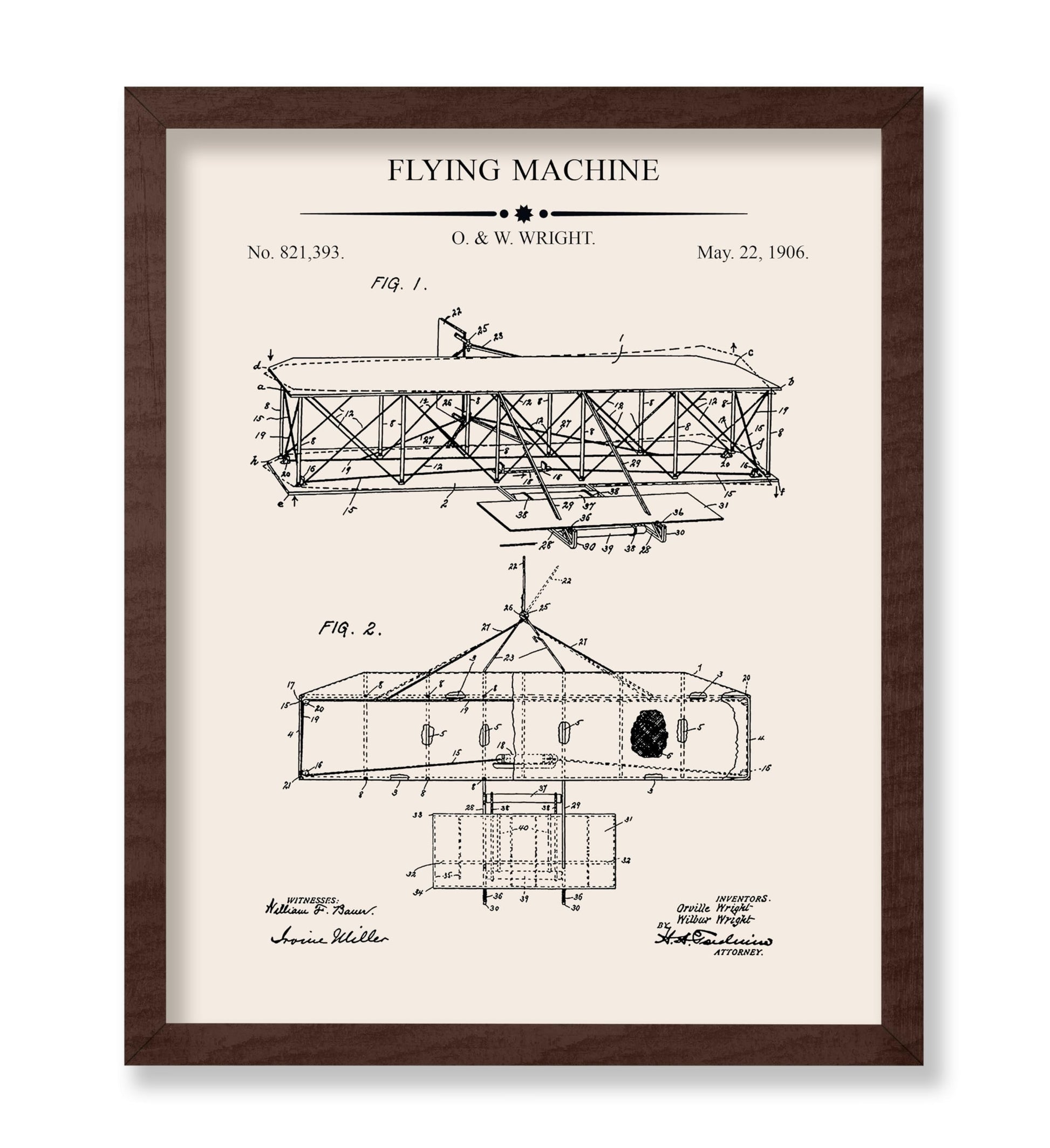 Wright Brothers Blueprint