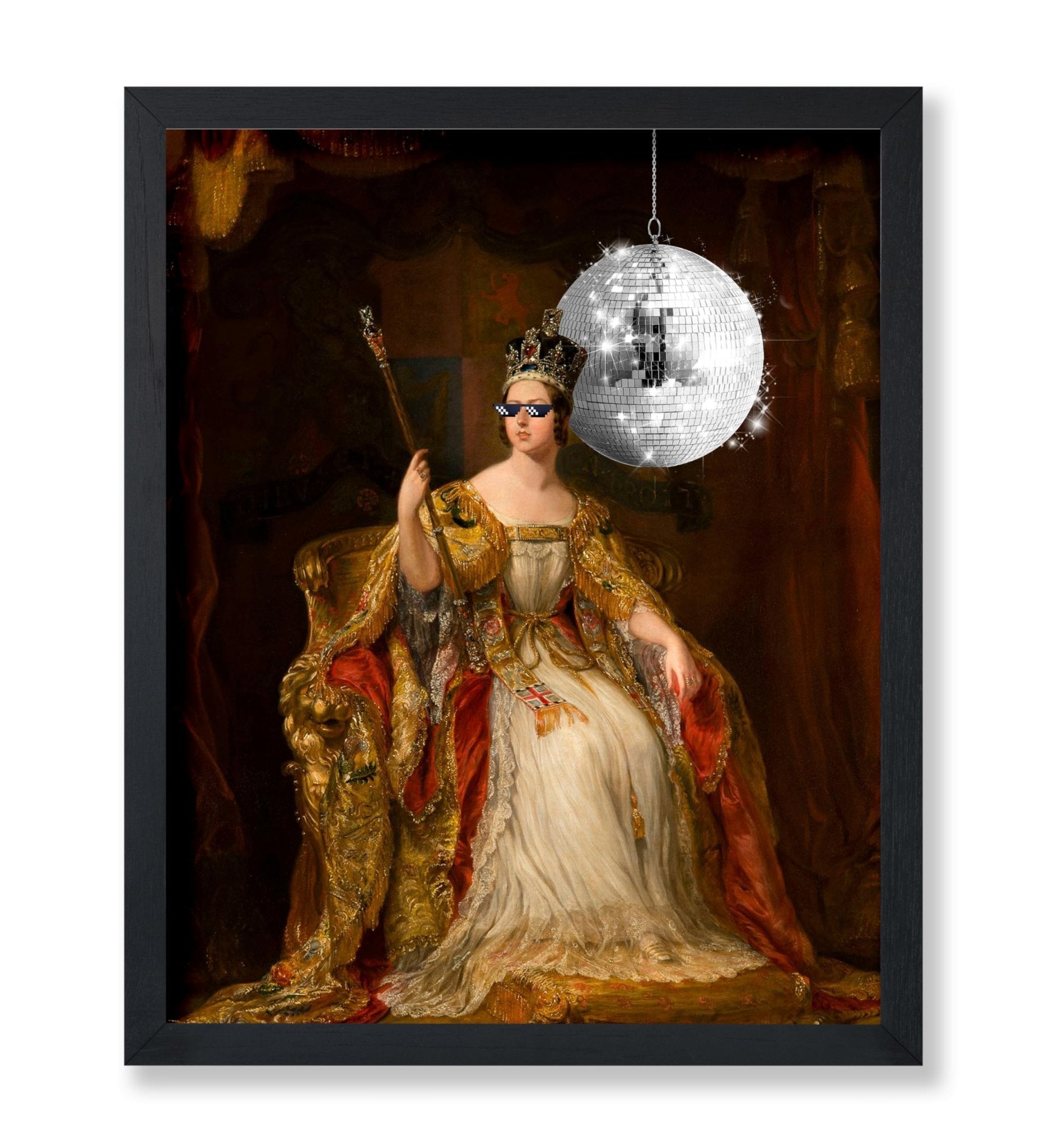 Coronation of Queen Altered