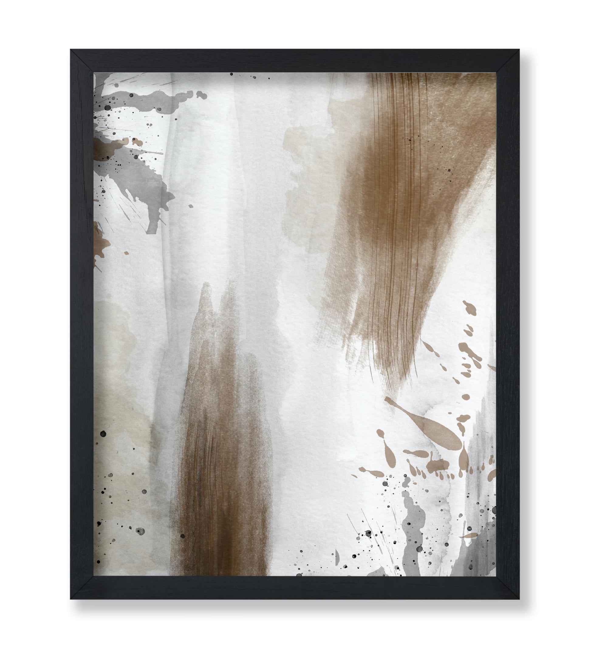 Brown Brush Stroke