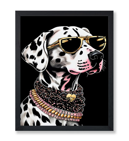 Dalmatian in Glasses No1