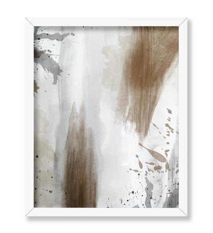 Brown Brush Stroke