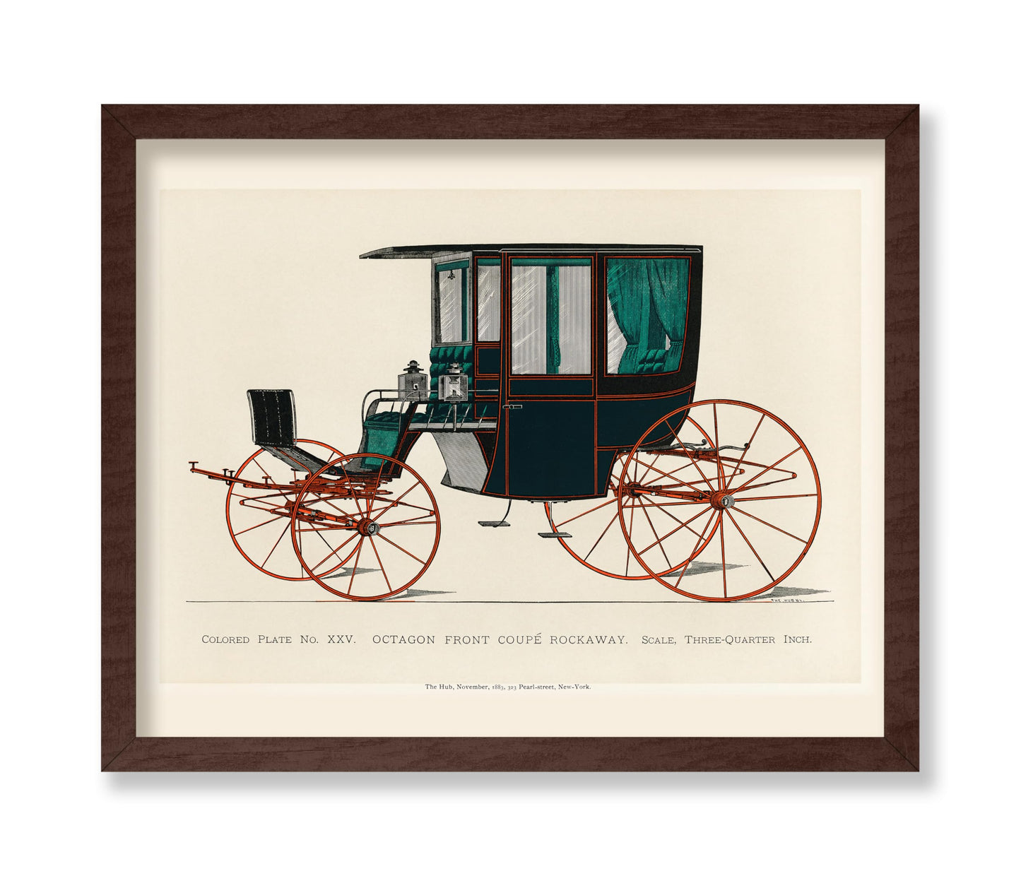 Brougham Antique Carriage