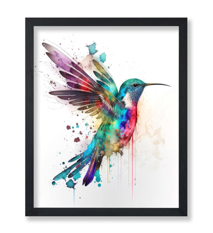 Neon Hummingbird