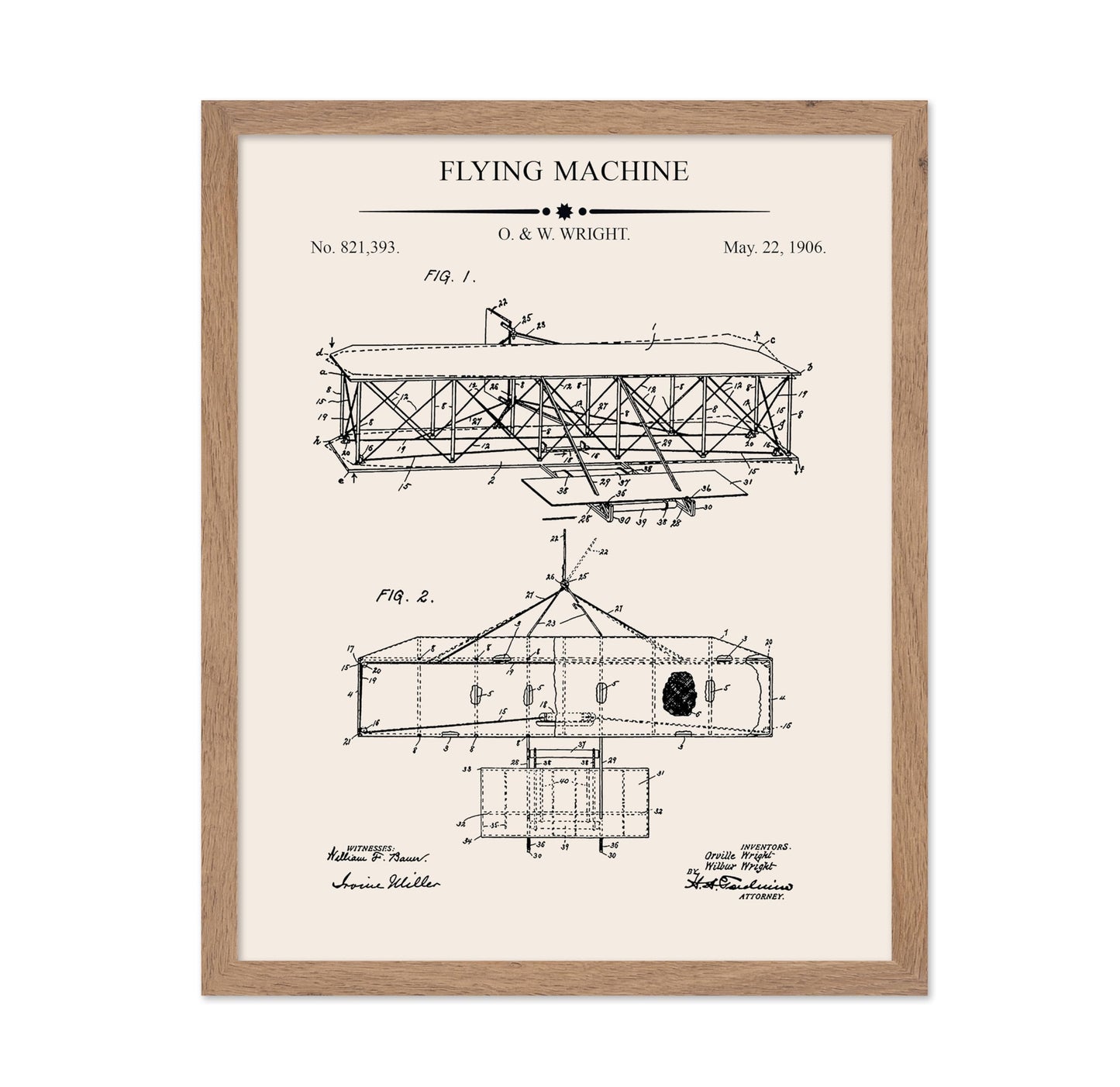 Wright Brothers Blueprint