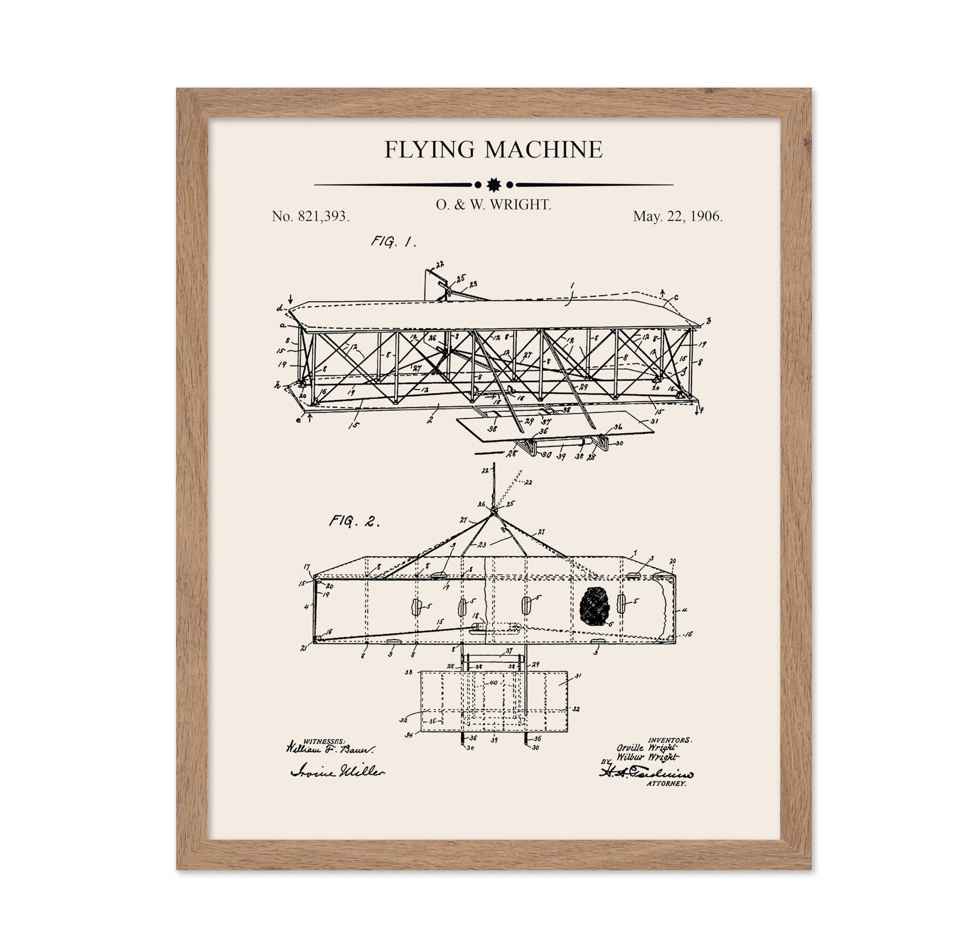 Wright Brothers Blueprint