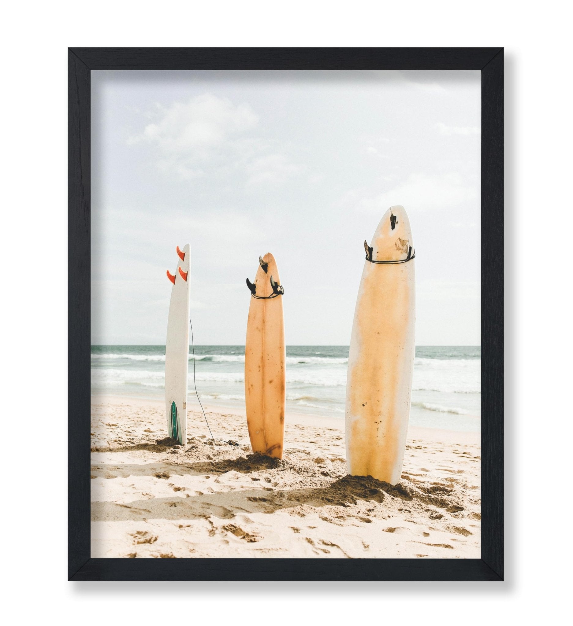Surfboards Mockup on the Beach