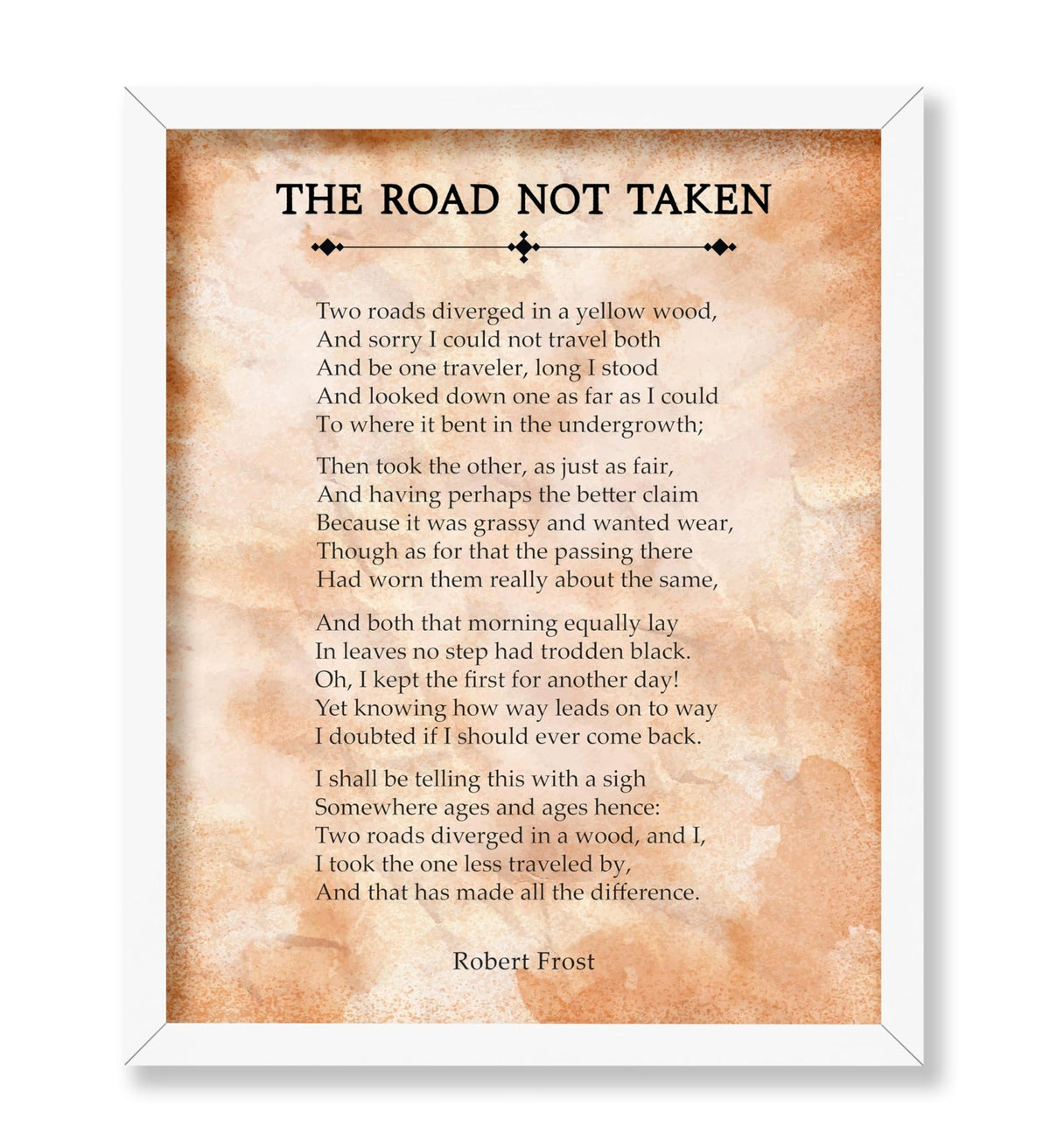 The Road Not Taken