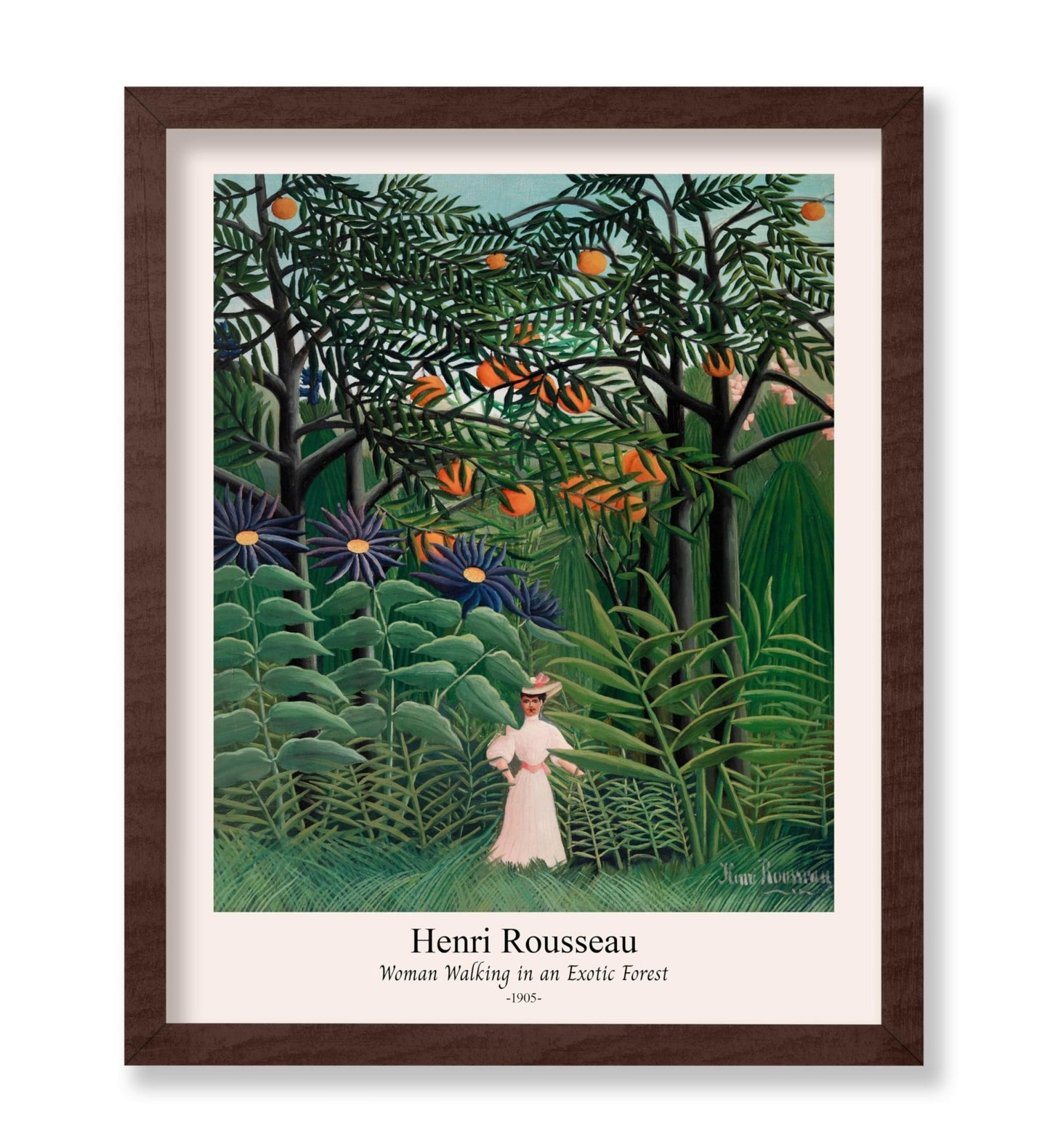 Henri Rousseau - Woman Walking