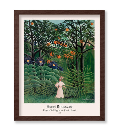 Henri Rousseau - Woman Walking