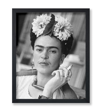 Frida With Cigarette