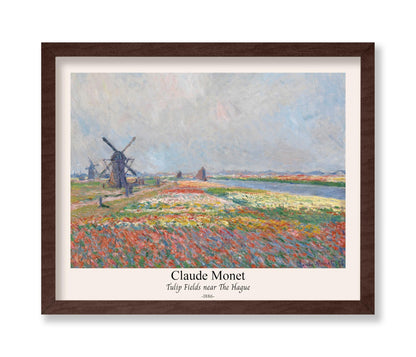 Claude Monet - Tulip Fields Near The Hague