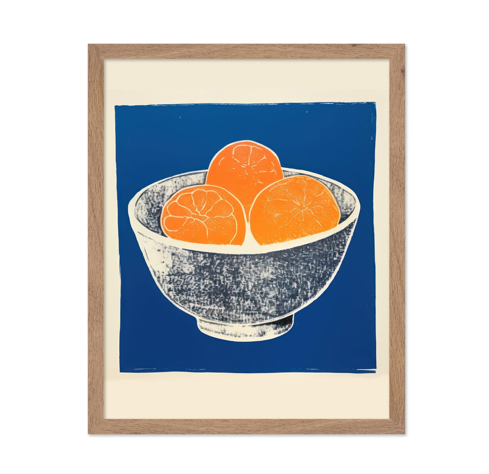 Oranges in Bowl