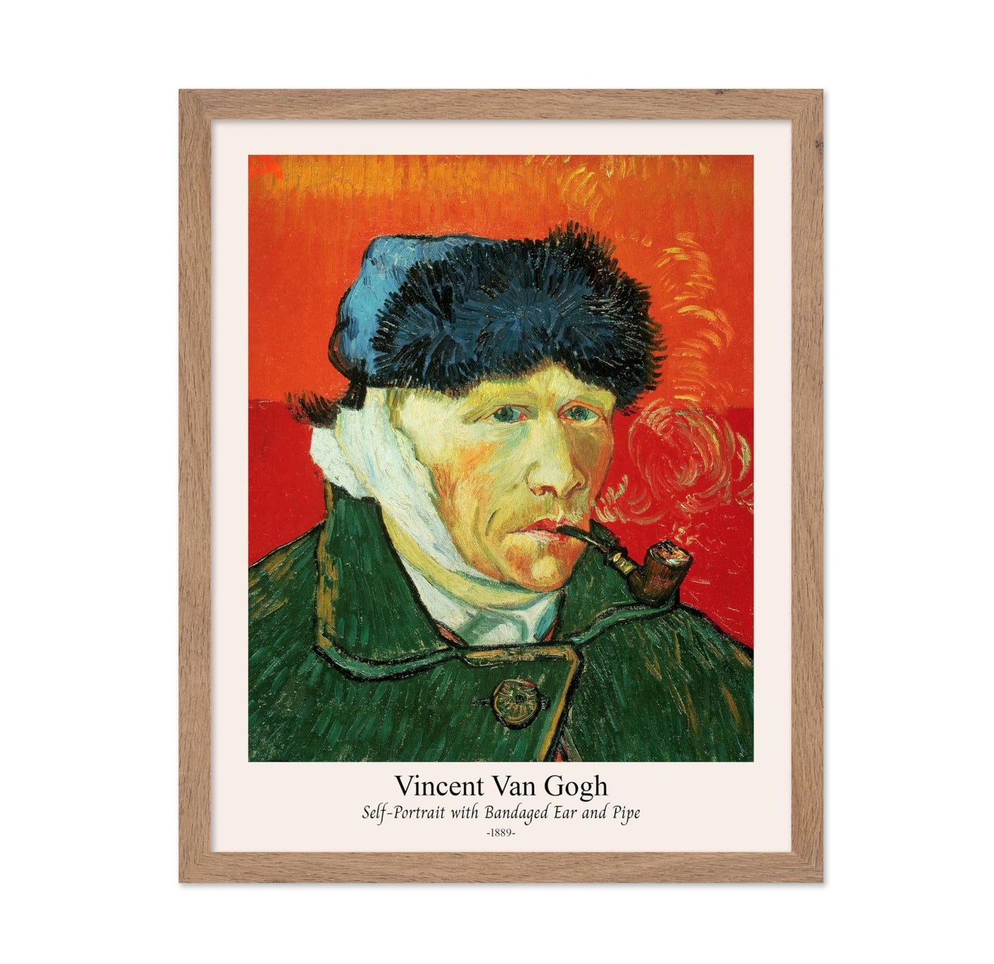 Van Gogh - Self Portrait with Bandaged Ear