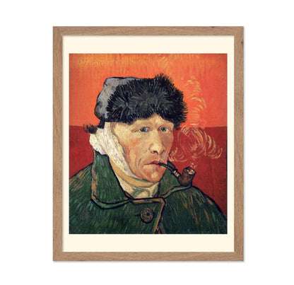 Van Gogh - Self-Portrait with Bandaged Ear and Pipe