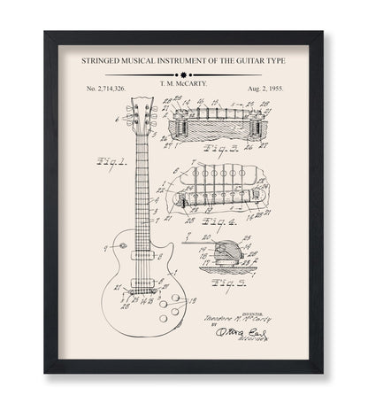Guitar Blueprint No1