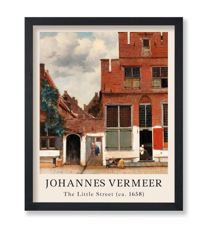 Johannes Vermeer - The Little Street No1