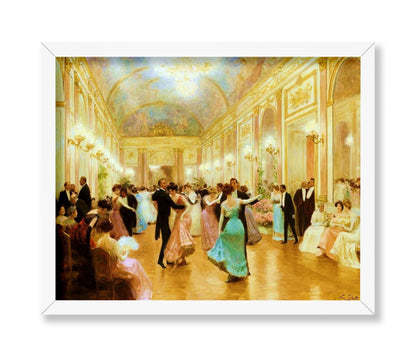 Victor Gabriel Gilbert - The Ball, One Elegant Evening