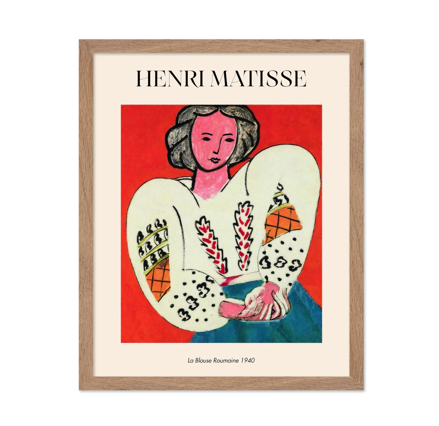 Henri Matisse - La Blouse Roumaine No2
