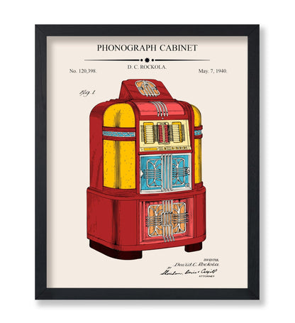 Phonograph Cabinet Blueprint