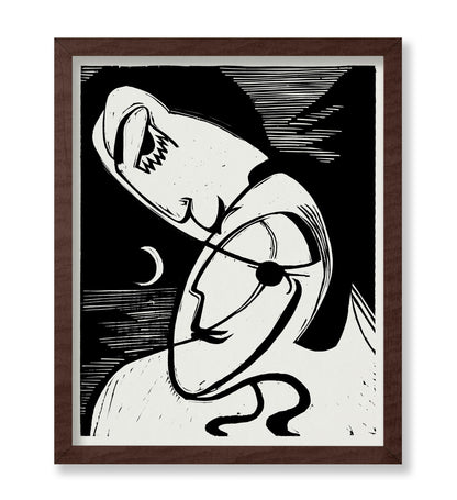 Ernst Ludwig Kirchner - The Kiss