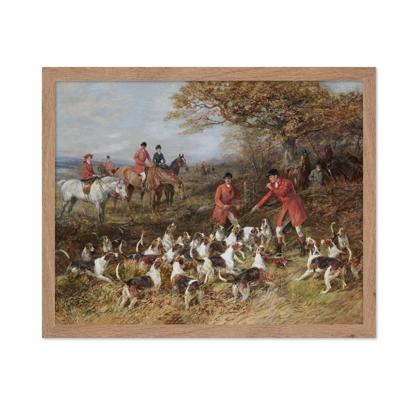 Heywood Hardy - Hunters and Hounds