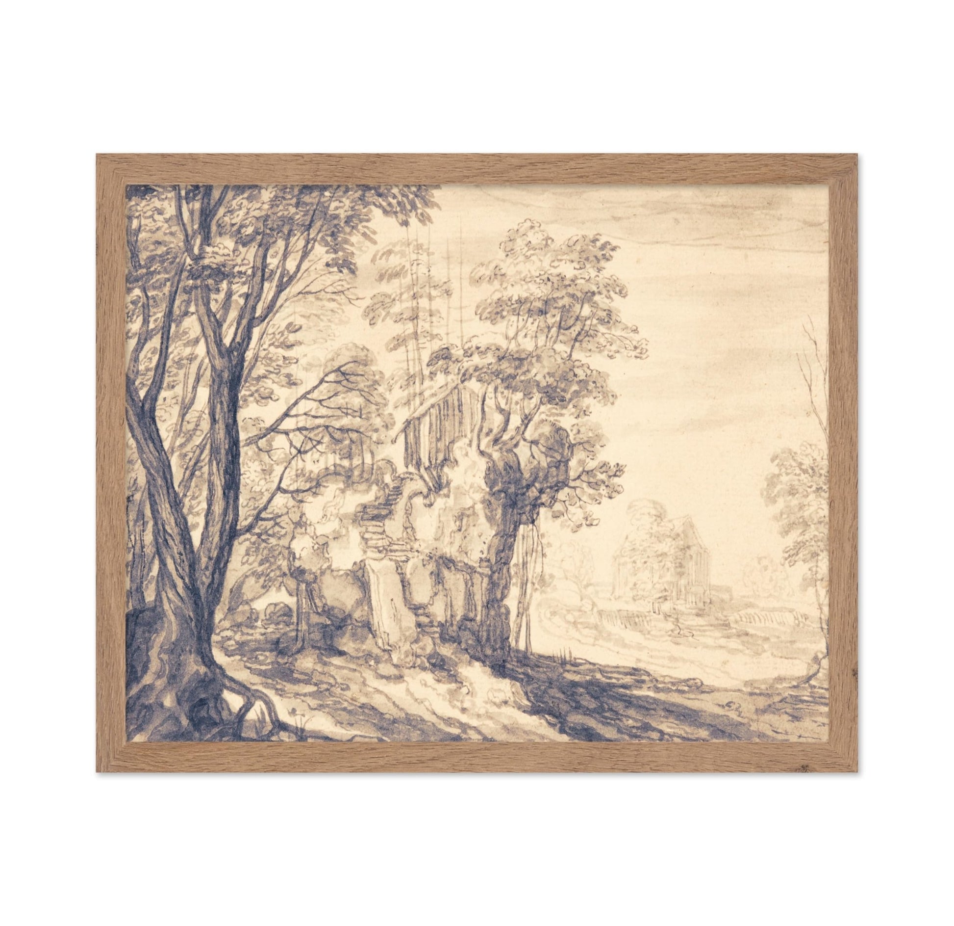 Forest Landscape Painting