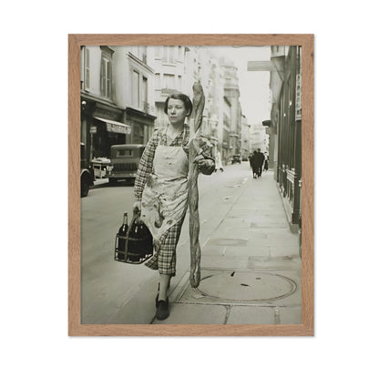 Woman With Baguette