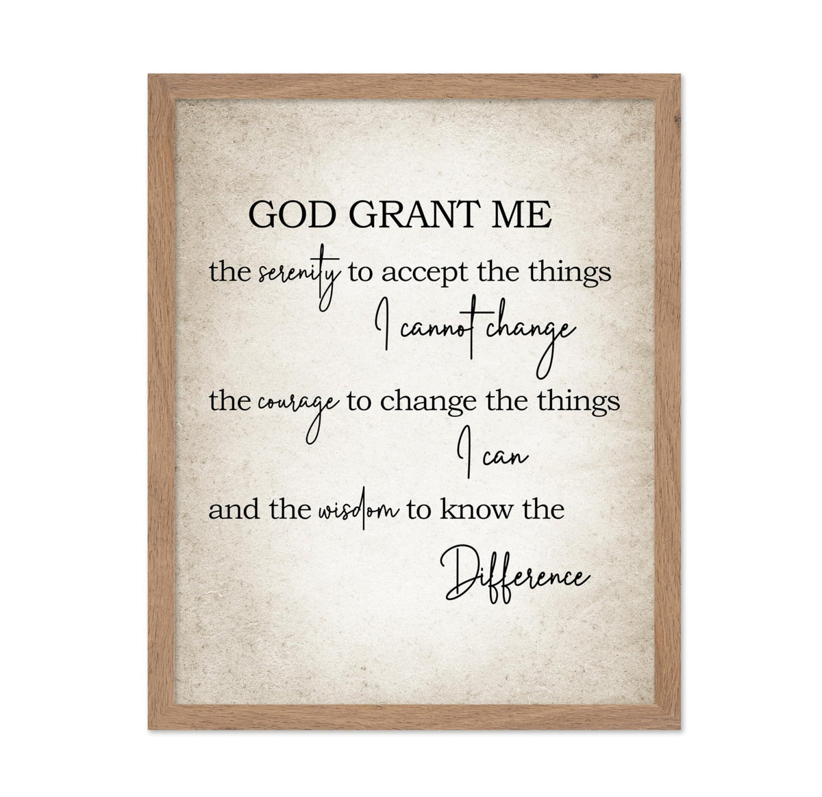 God Grant Me Sign