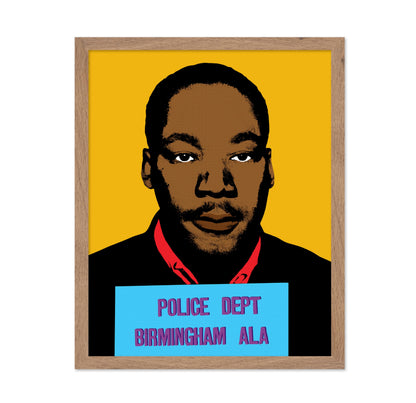 Martin Luther King Mugshot No3