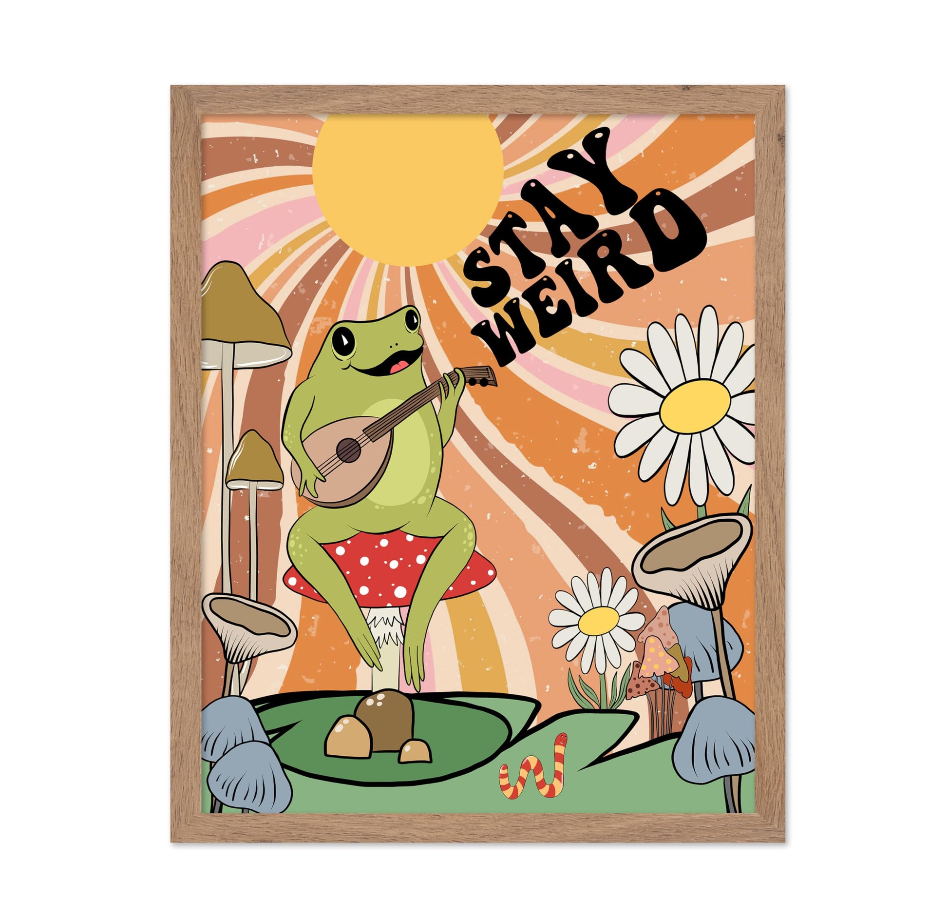 Frog With Ukulele